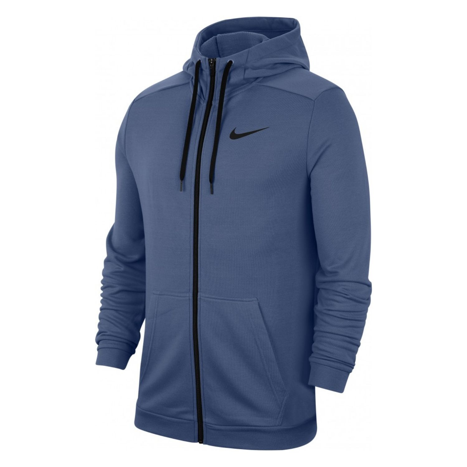 Mikina NIKE M NK Dry FZ Fleece Navy / Black - Mikiny s kapucňou - 3