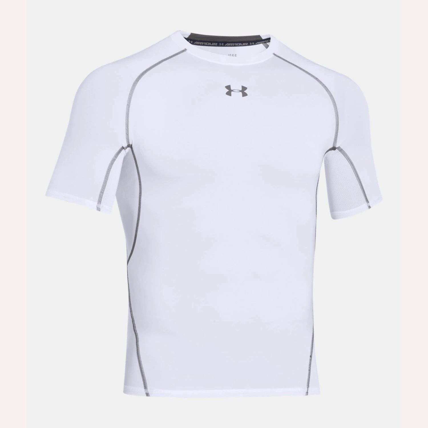 Kompresné tričko UNDER ARMOUR HG Armour SS White - OBLEČENIE - 3