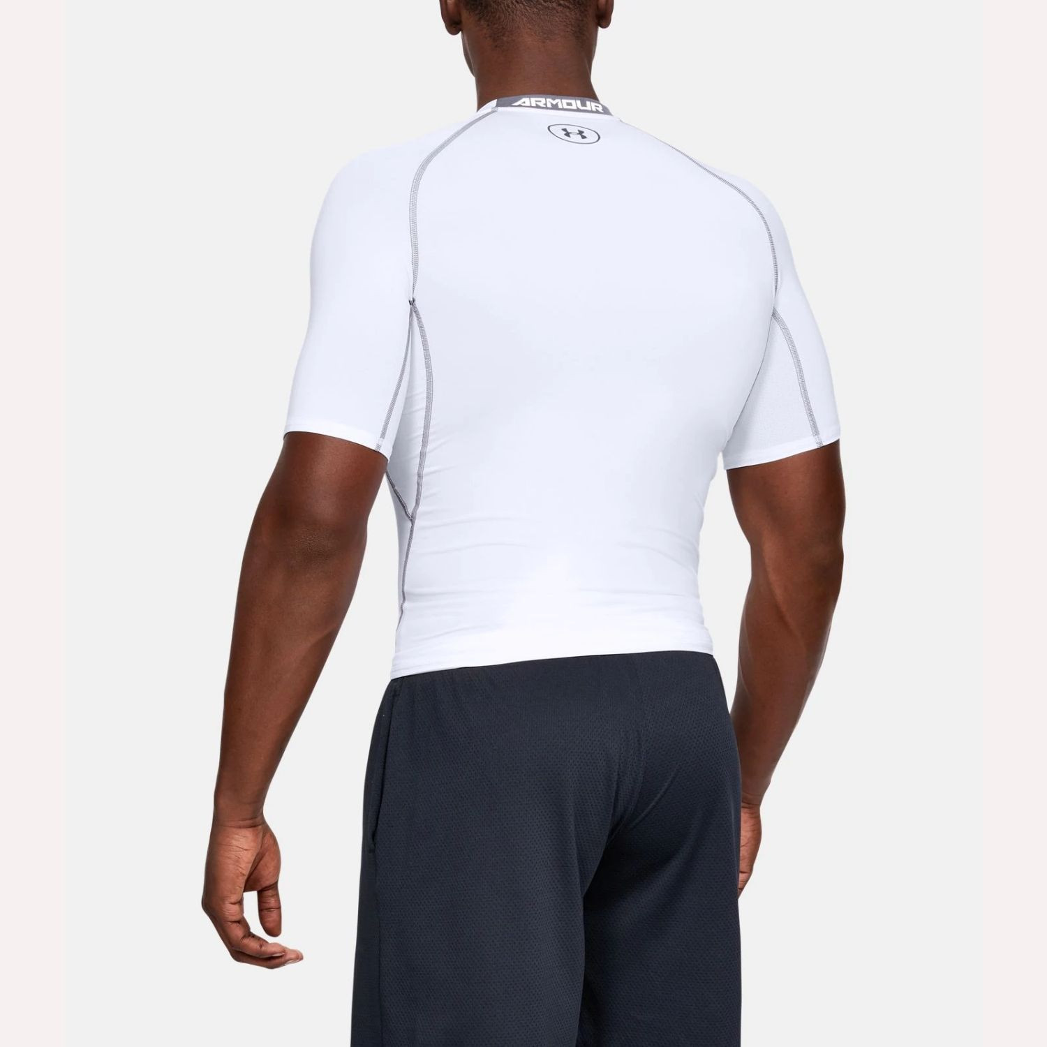Kompresné tričko UNDER ARMOUR HG Armour SS White - OBLEČENIE - 2