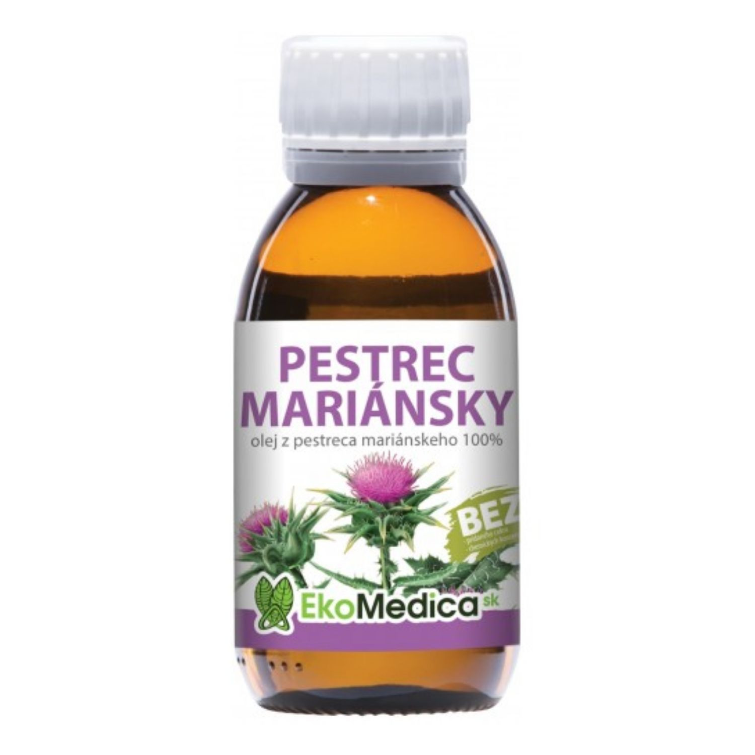 EkoMedica 100% olej z Pestreca mariánskeho 100 ml - Prírodné liečivé oleje - 1