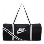 Športová taška NIKE Heritage Duffle Black / White