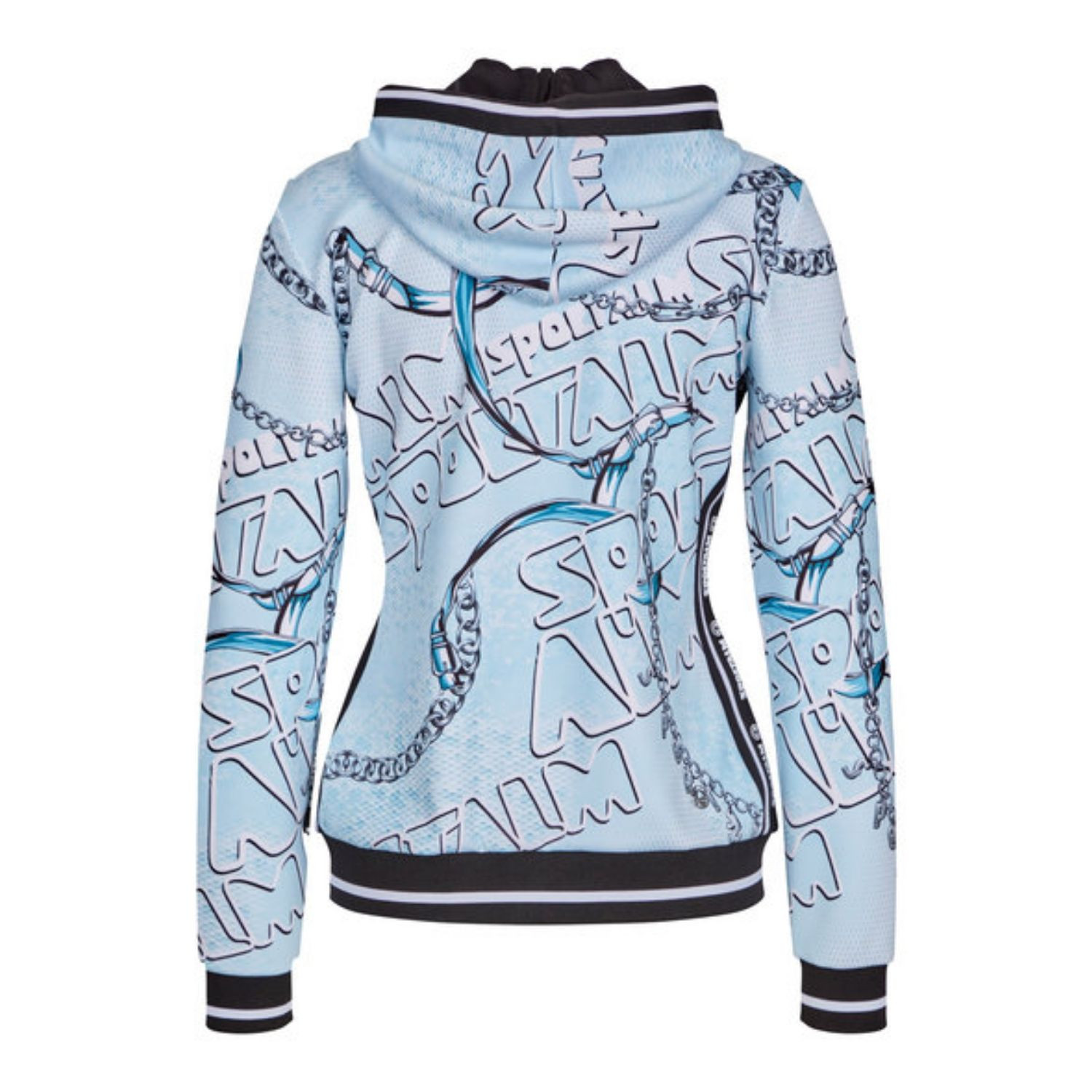 Mikina SPORTALM Sponge Mint - Mikiny s kapucňou - 4