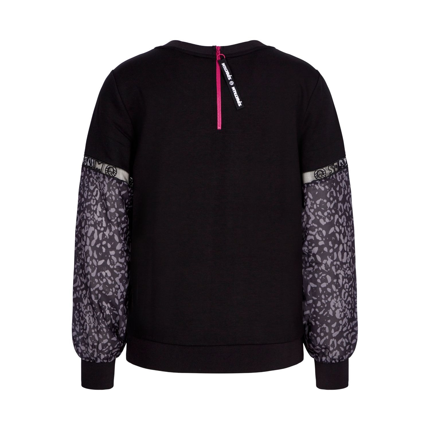 Mikina SPORTALM Hoori Black - Mikiny bez kapucne - 4