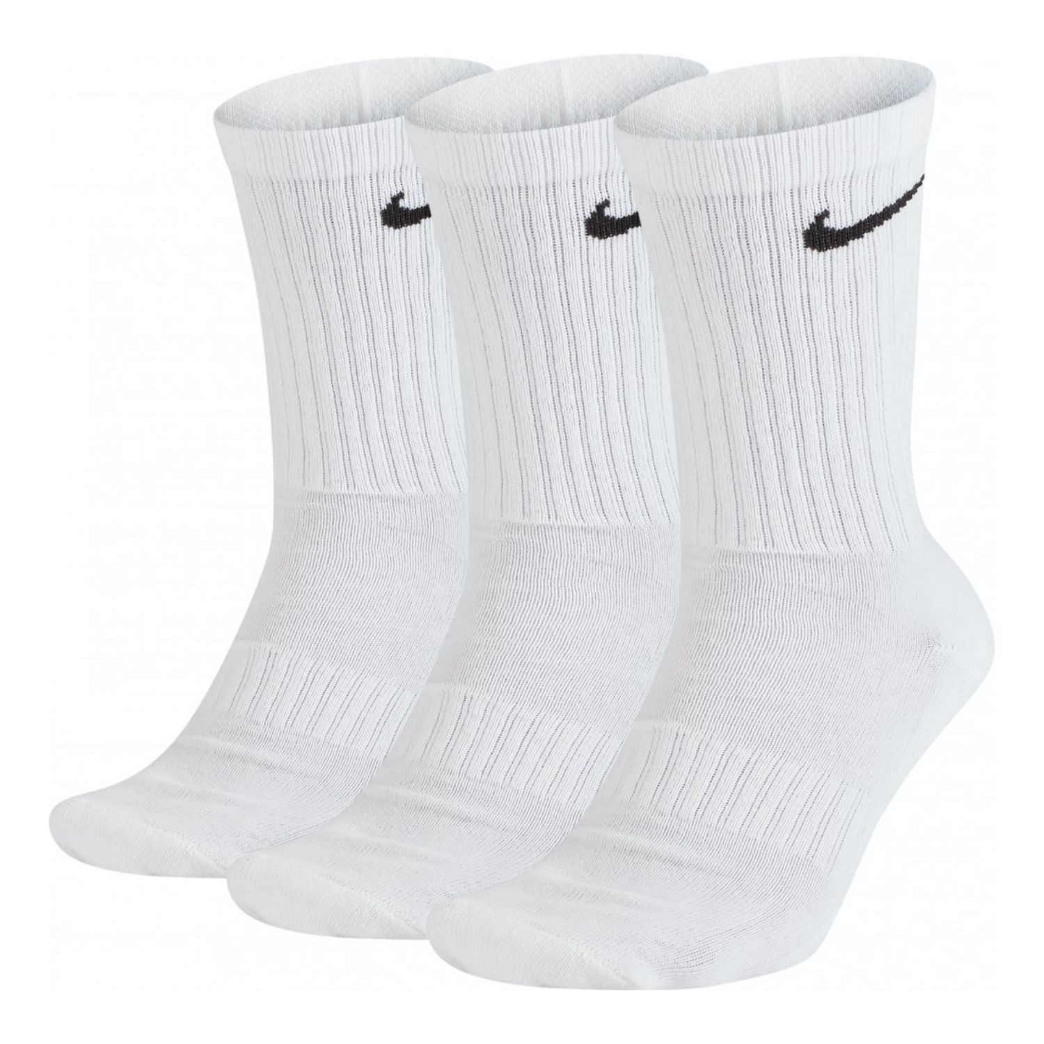 Ponožky NIKE Everyday Crew 3-Pack White - Ponožky - stredné - 1