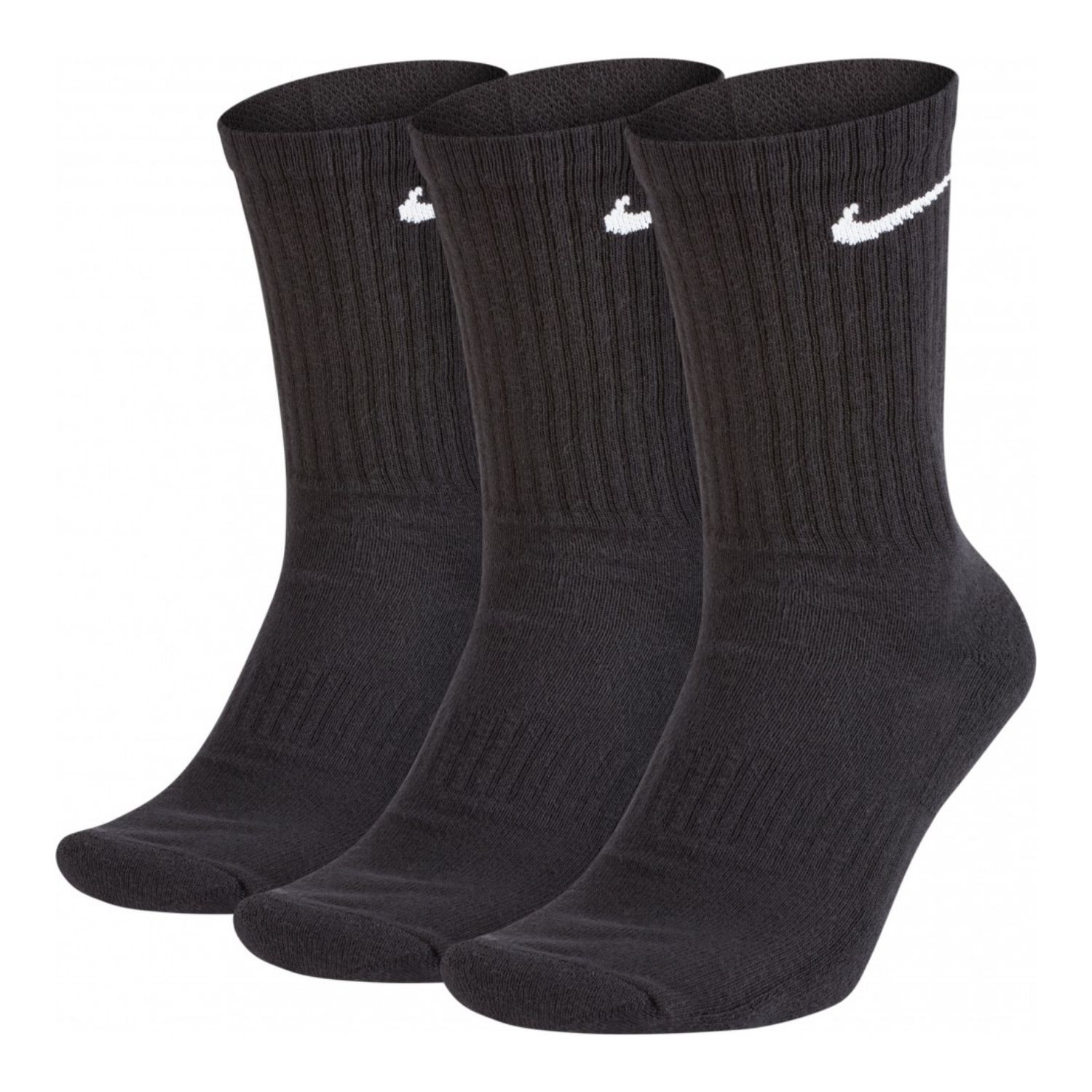 Ponožky NIKE Everyday Crew 3-Pack Black - Ponožky - stredné - 1