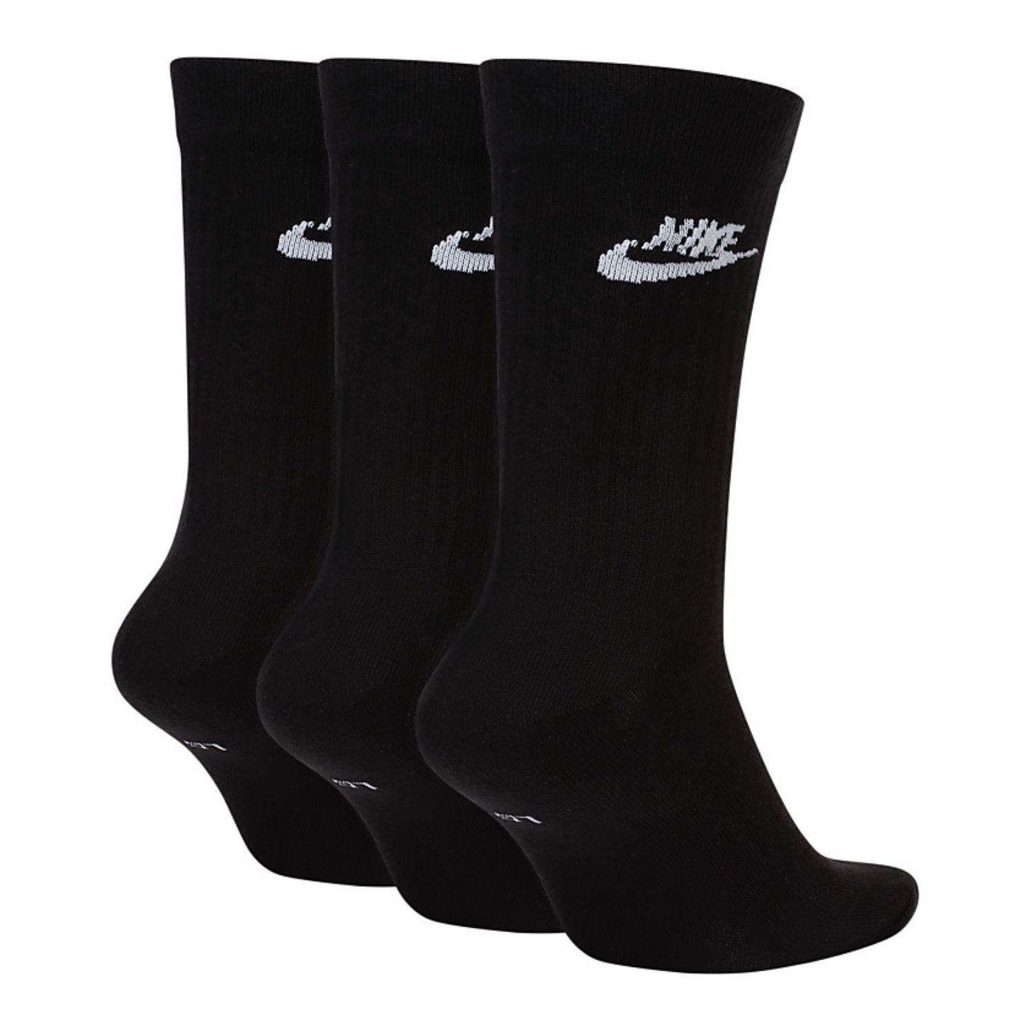 Ponožky NIKE Evry Essential Crew 3-Pack Black - Ponožky - stredné - 2