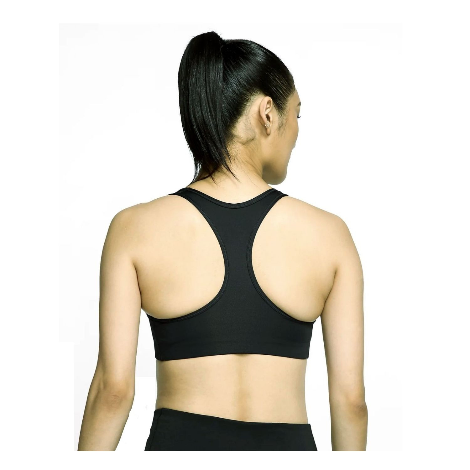 Športová podprsenka NIKE Swoosh Futura Black - Športové podprsenky - 2