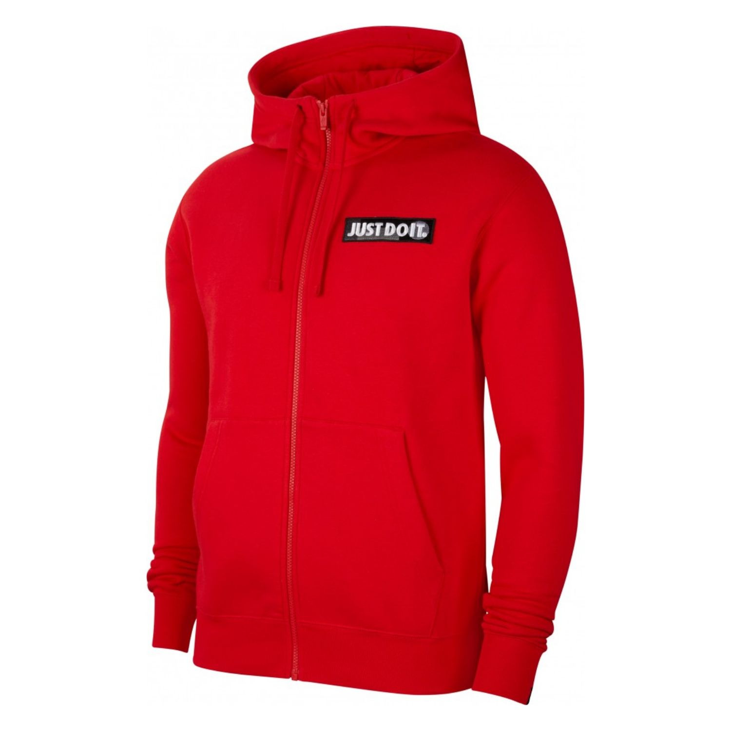 Mikina NIKE NSW JDI FZ FLC 365 Red - Mikiny s kapucňou - 4