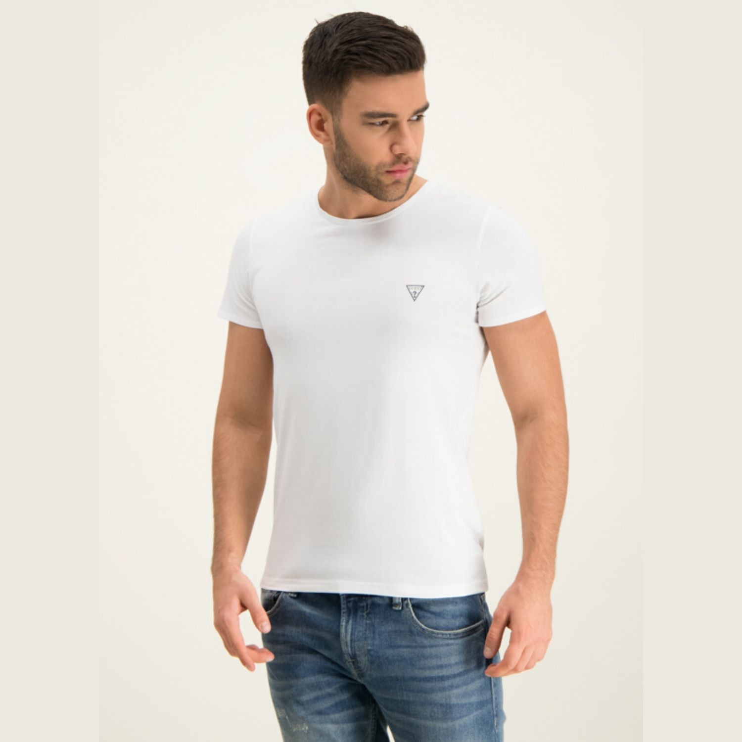 Pánske tričko GUESS 2-Pack White - GUESS - 1