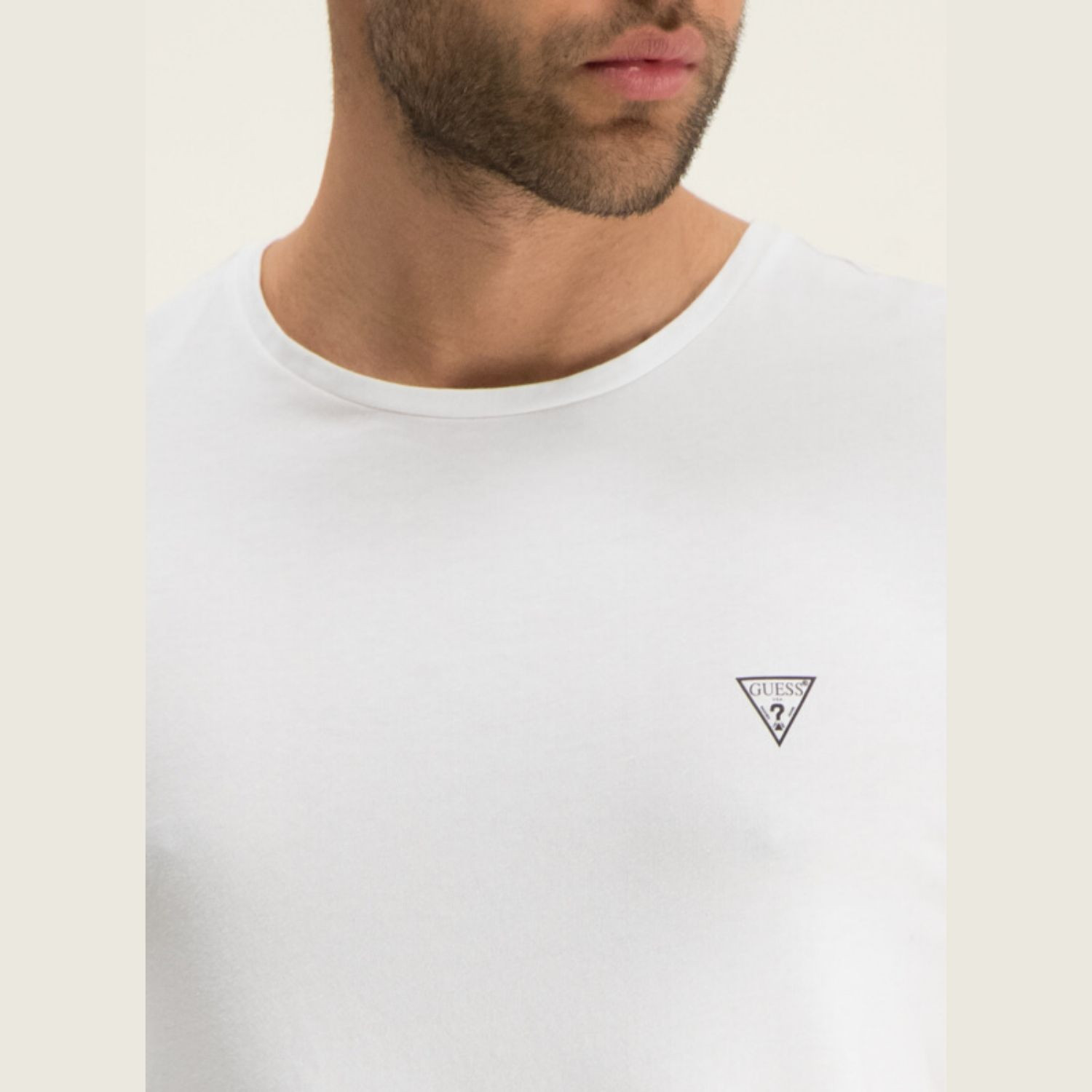 Pánske tričko GUESS 2-Pack White - GUESS - 3