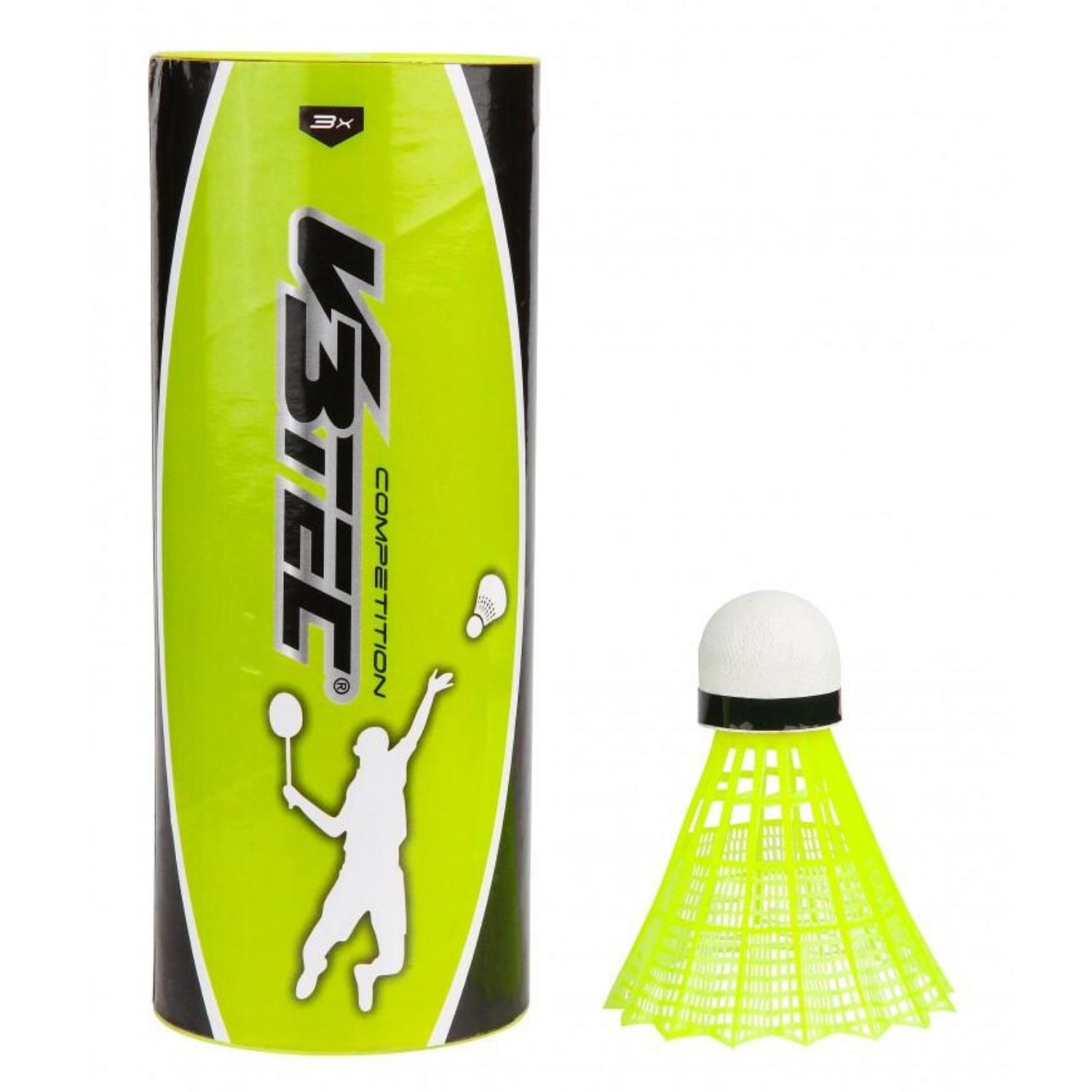 Badmintonový košík V3TEC Competition 3-Pack Yellow - LETNÉ ŠPORTY - 1