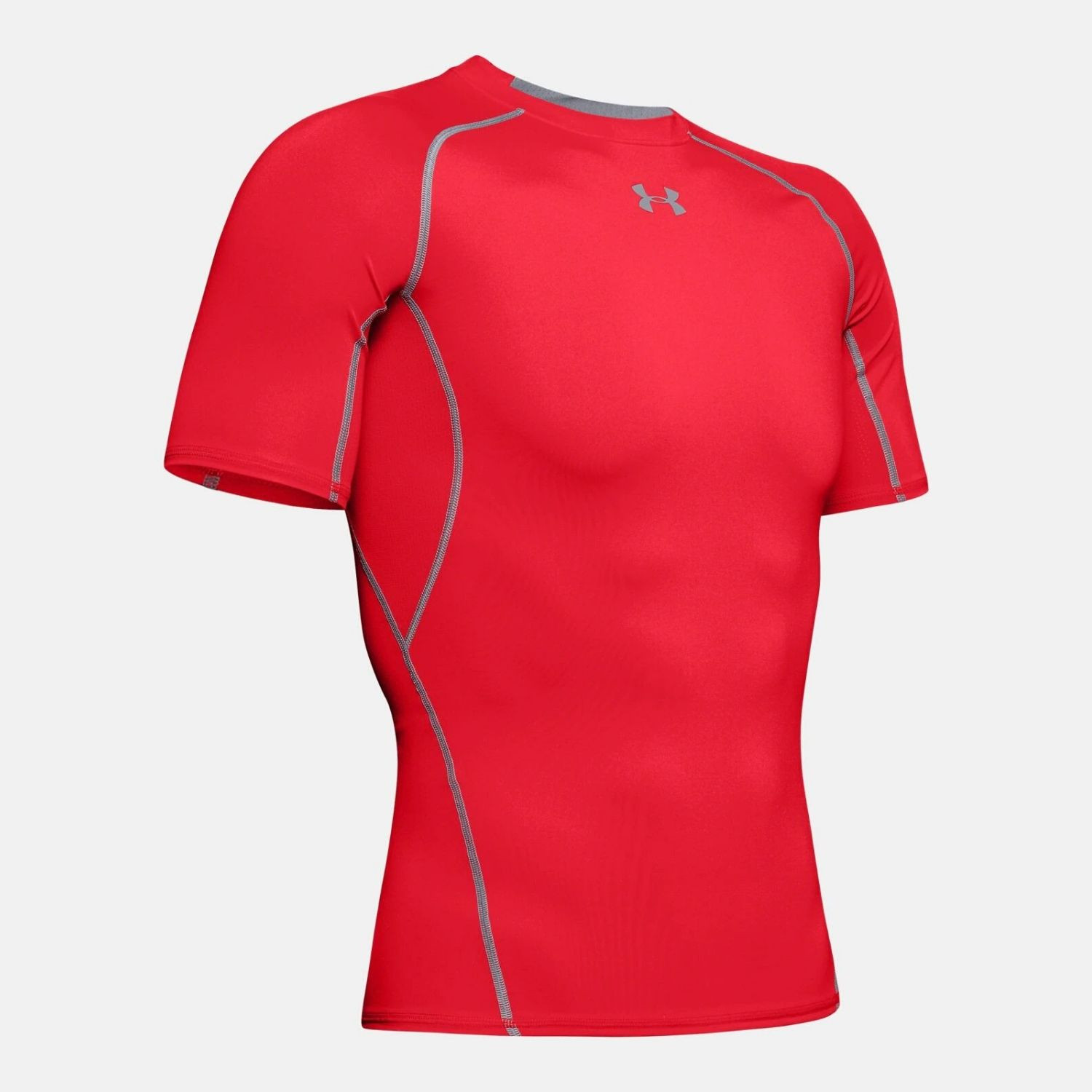 Kompresné tričko UNDER ARMOUR HG Armour SS Red - OBLEČENIE - 4