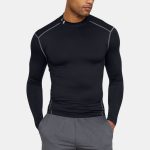 Kompresné tričko UNDER ARMOUR CG Armour Mock LG Black