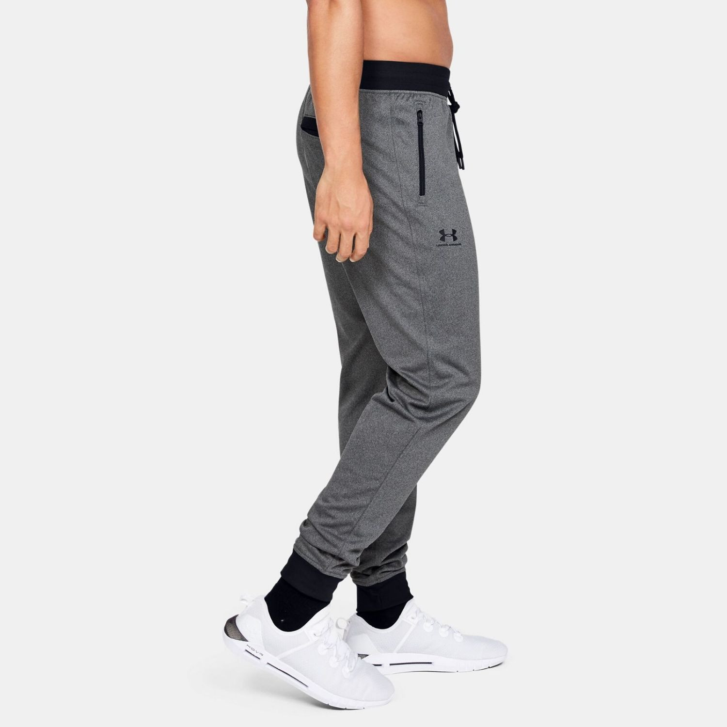 Tepláky UNDER ARMOUR Sportstyle Jogger Dark Grey - Tepláky - 1