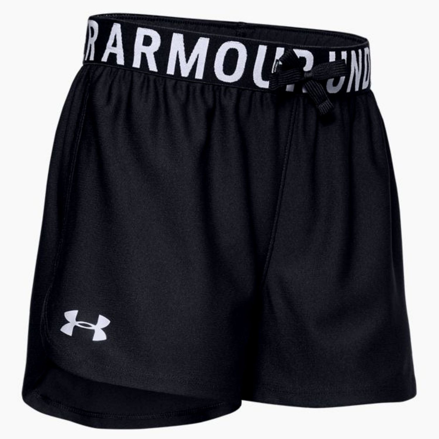 Šortky UNDER ARMOUR Play Up Solid Black - Dámske kraťasy & šortky & sukne - 3