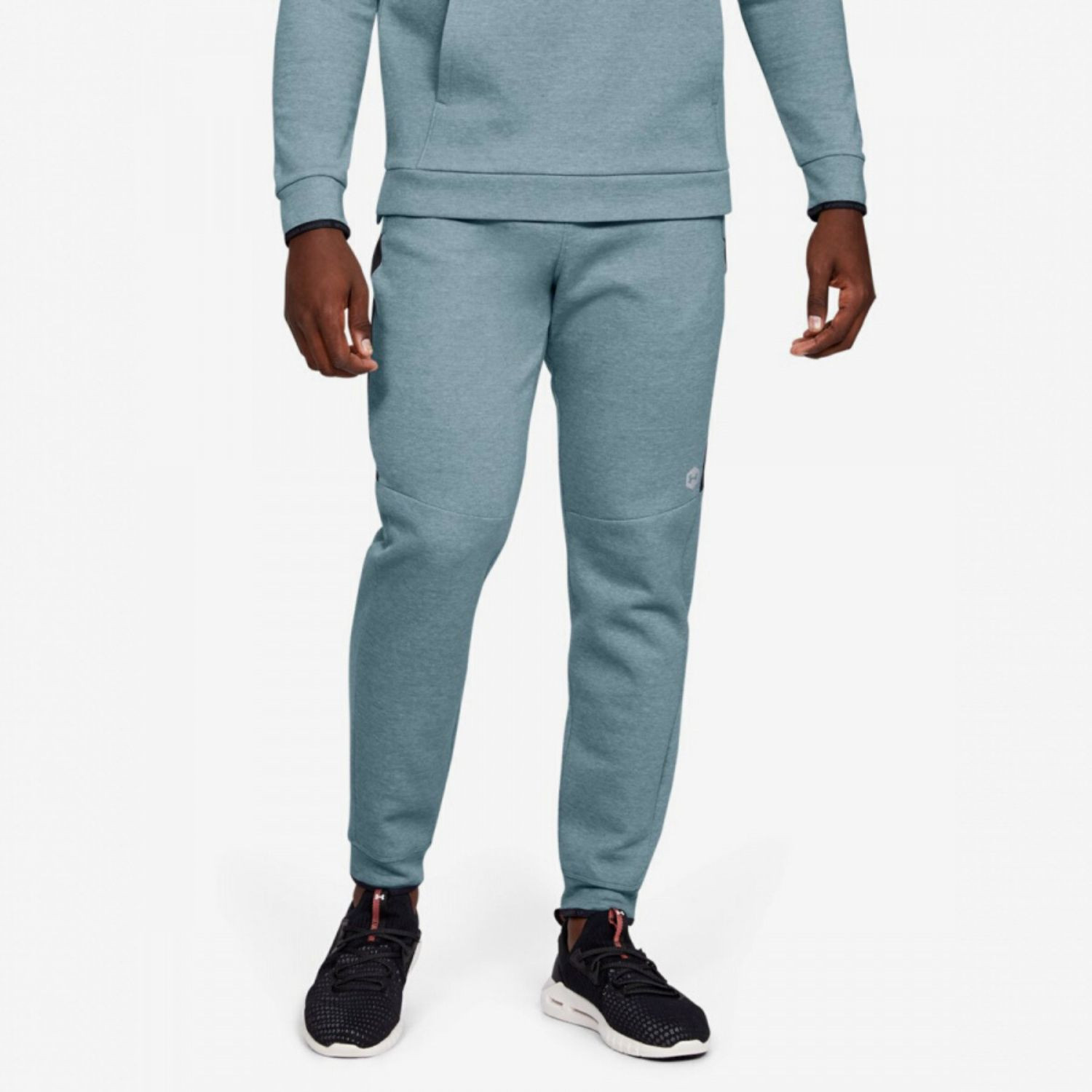 Tepláky UNDER ARMOUR Athlete Recovery Fleece Grey - Tepláky - 1