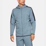 Mikina UNDER ARMOUR Athlete Recovery Fleece Full Zip Grey