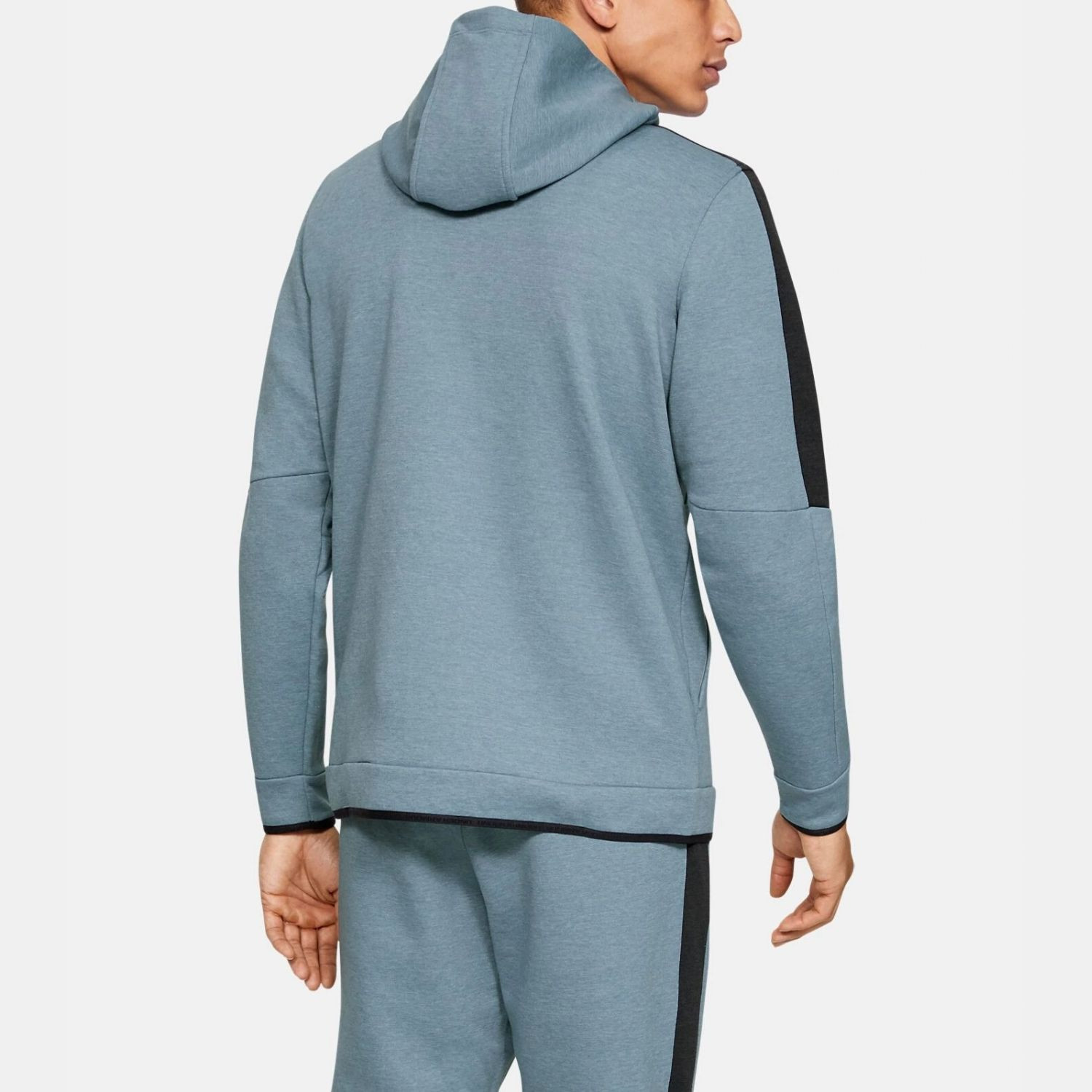 Mikina UNDER ARMOUR Athlete Recovery Fleece Full Zip Grey - Mikiny s kapucňou - 2