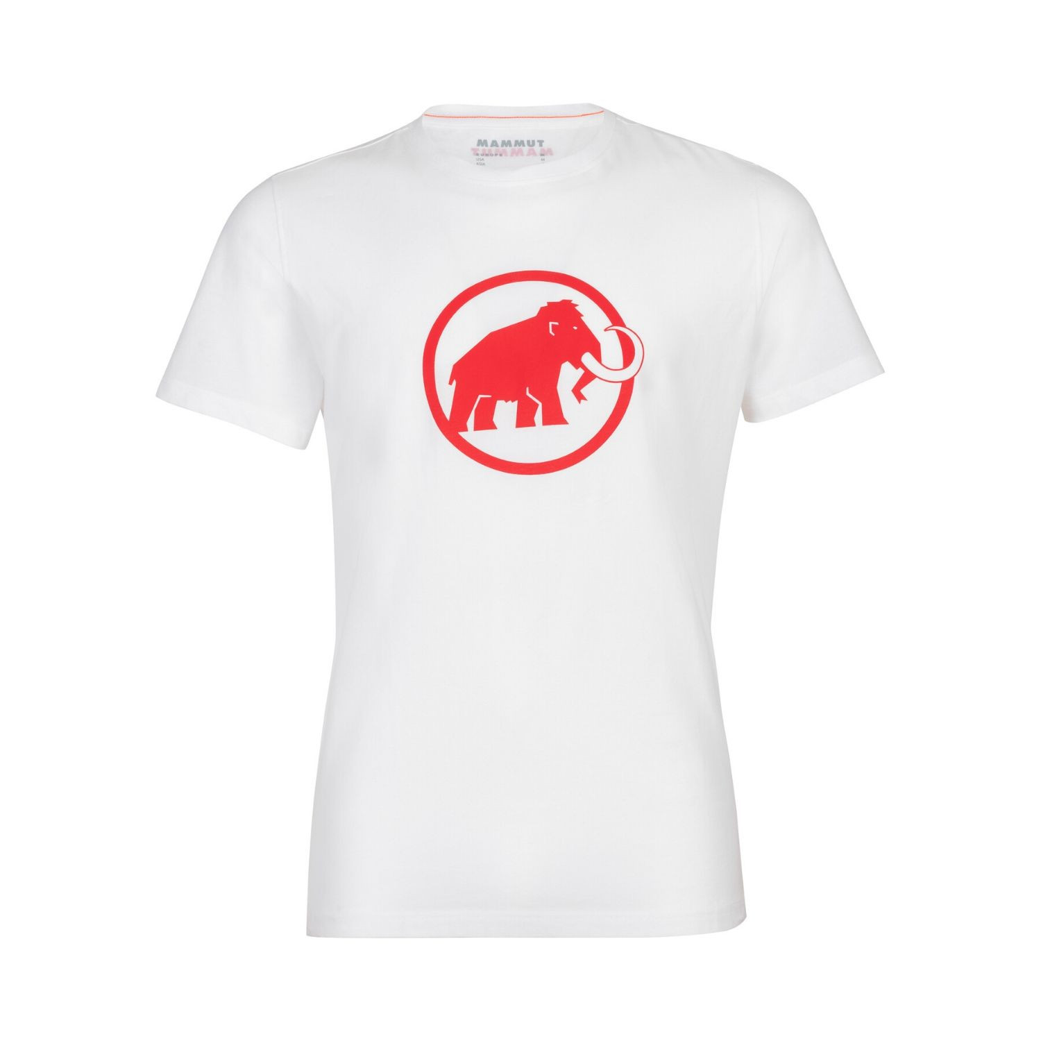 Tričko MAMMUT Logo White/Red - MAMMUT - 3