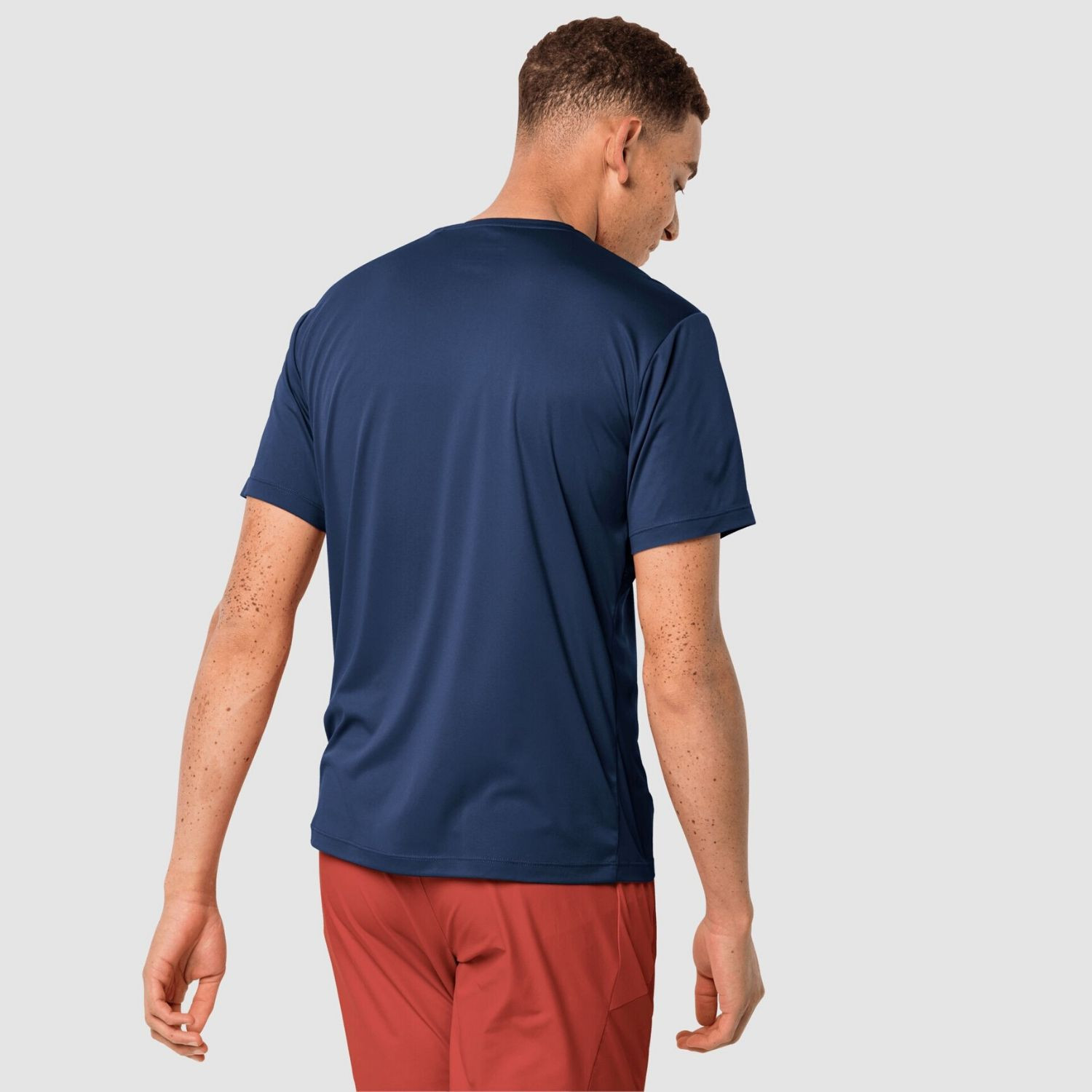 Tričko JACK WOLFSKIN Peak Graphic Blue - JACK WOLFSKIN - 2