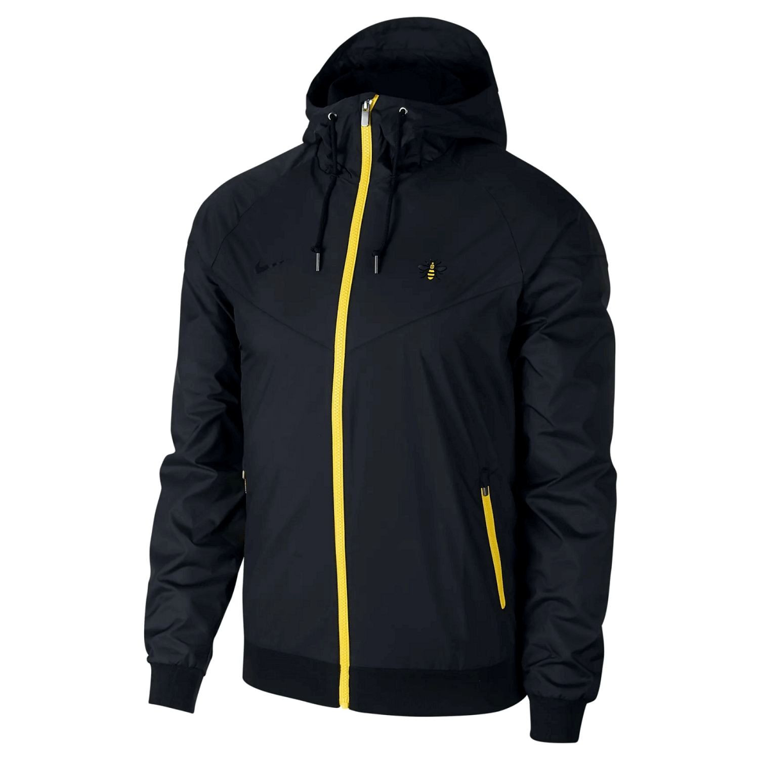 Ľahká bundička NIKE Manchester Black/Yellow - Bundy & Vesty - 2