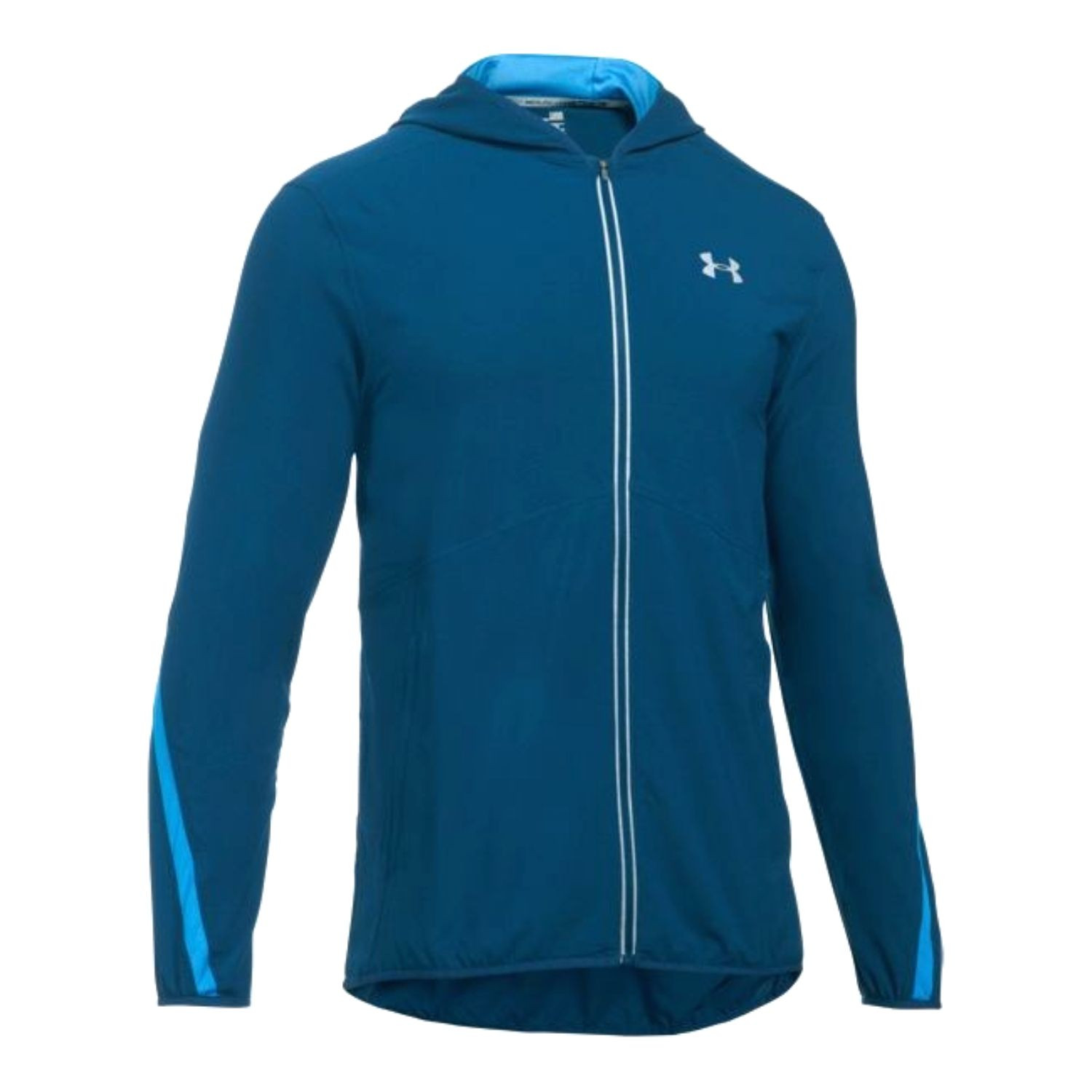Bunda UNDER ARMOUR Run True SW Jacket Blue - Bundy & Vesty - 4