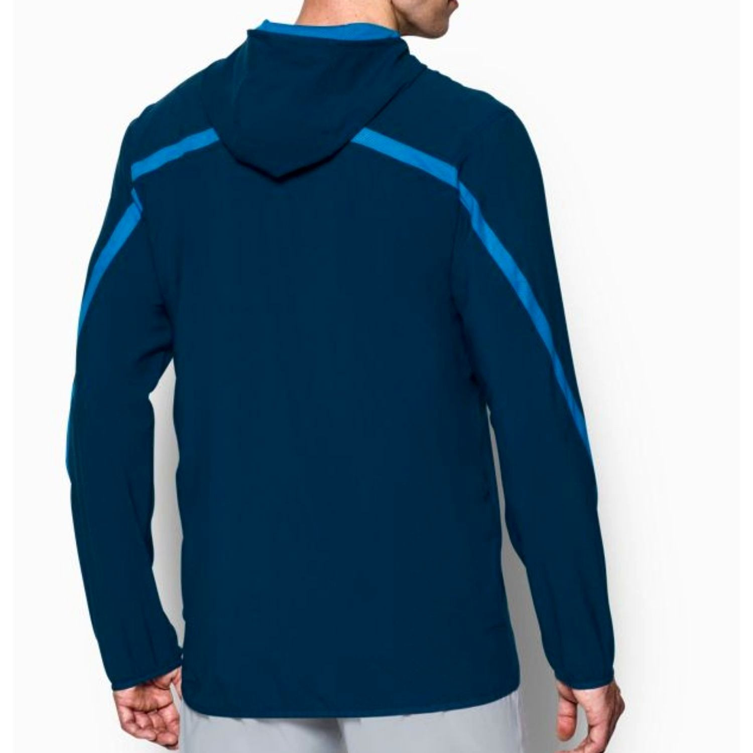 Bunda UNDER ARMOUR Run True SW Jacket Blue - Bundy & Vesty - 2
