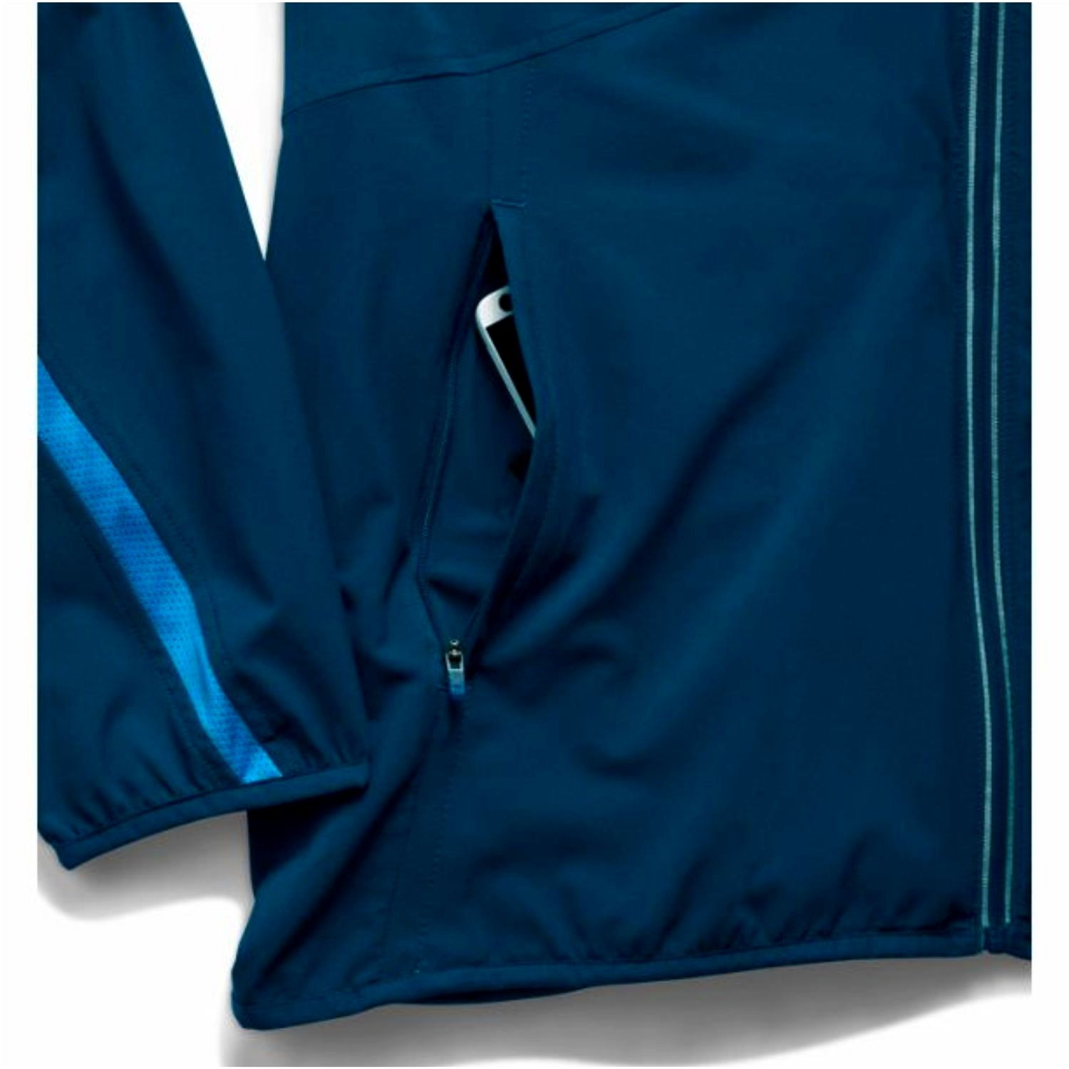 Bunda UNDER ARMOUR Run True SW Jacket Blue - Bundy & Vesty - 3