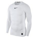 Kompresné tričko NIKE M Np Top Ls Comp White