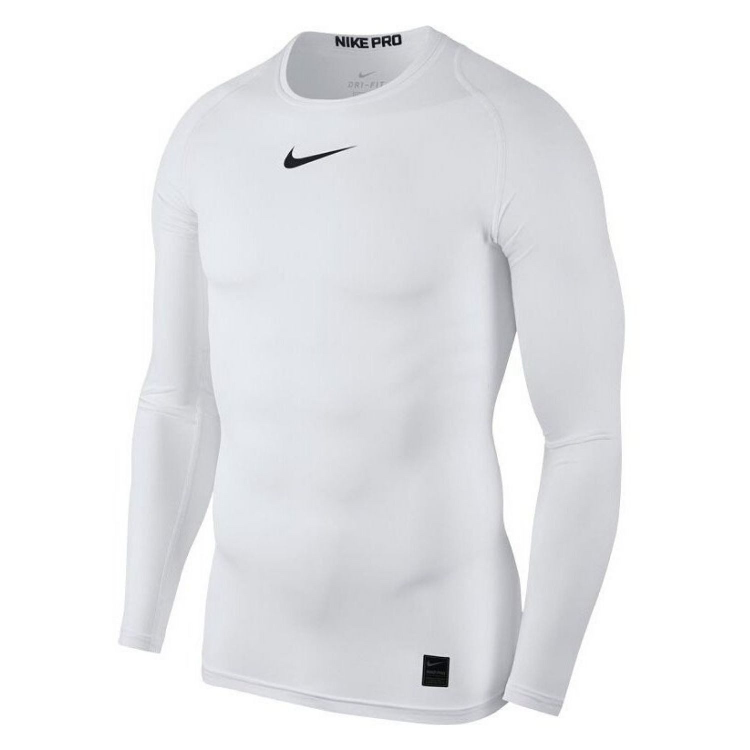 Kompresné tričko NIKE M Np Top Ls Comp White - Športové termoprádlo - 1
