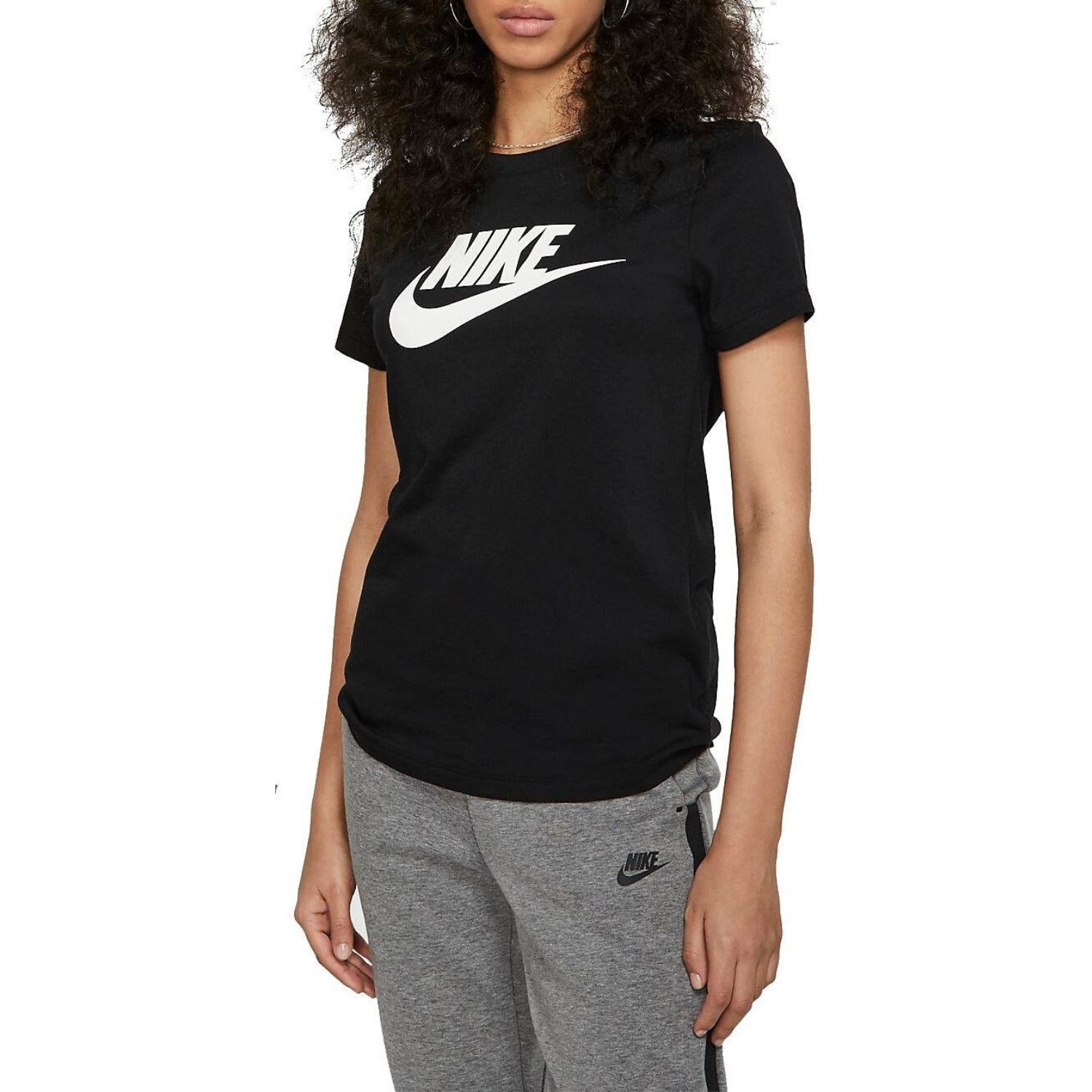 Tričko NIKE NSW Just Do It Swoosh Black - Dámske oblečenie - 1