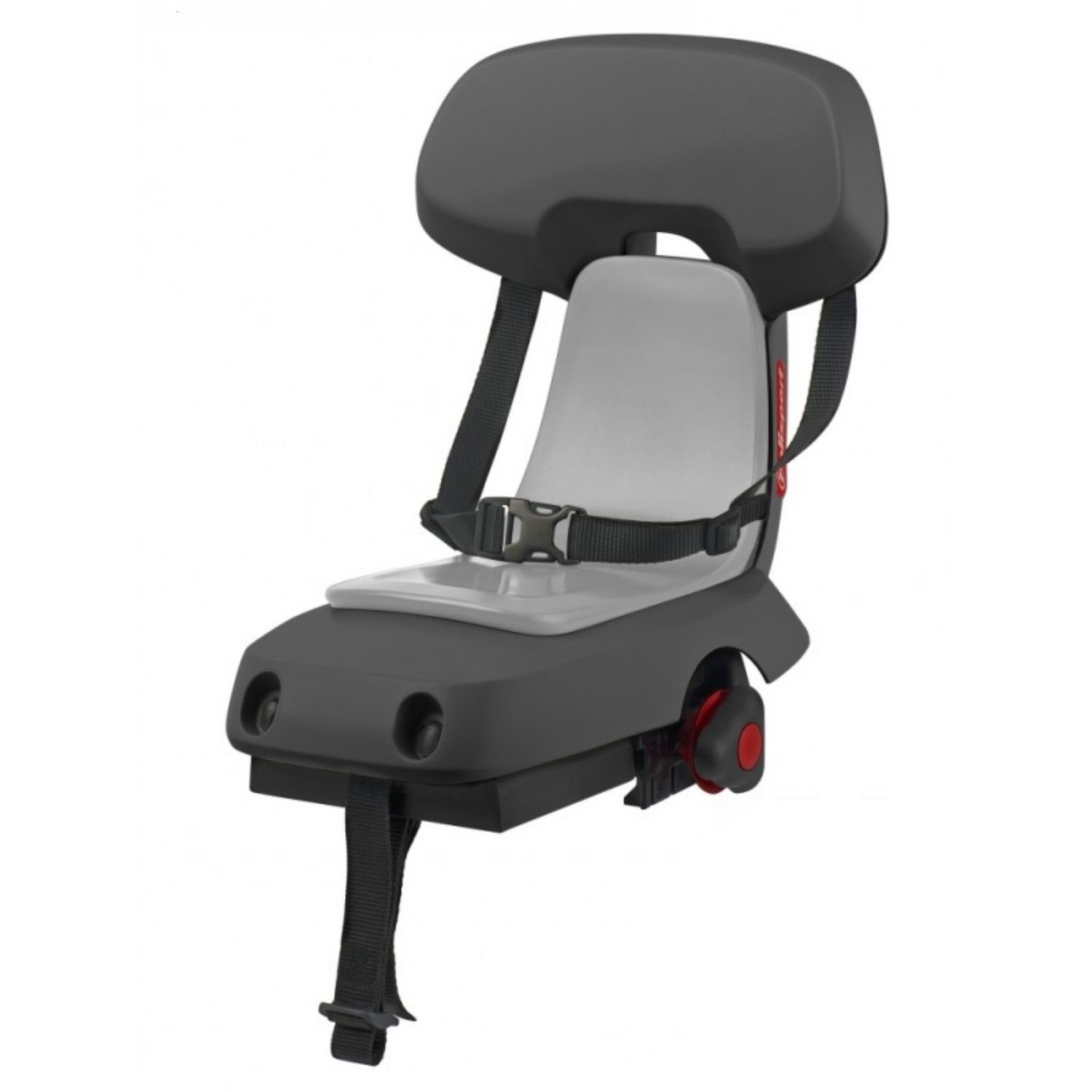 Detská sedačka POLISPORT Guppy Junior na nosič Dark Grey - Detské sedačky - 1