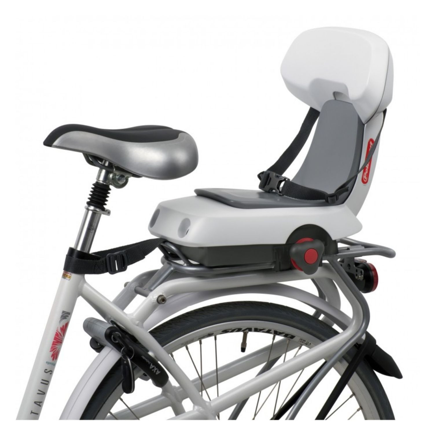 Detská sedačka POLISPORT Guppy Junior na nosič Dark Grey - Detské sedačky - 6