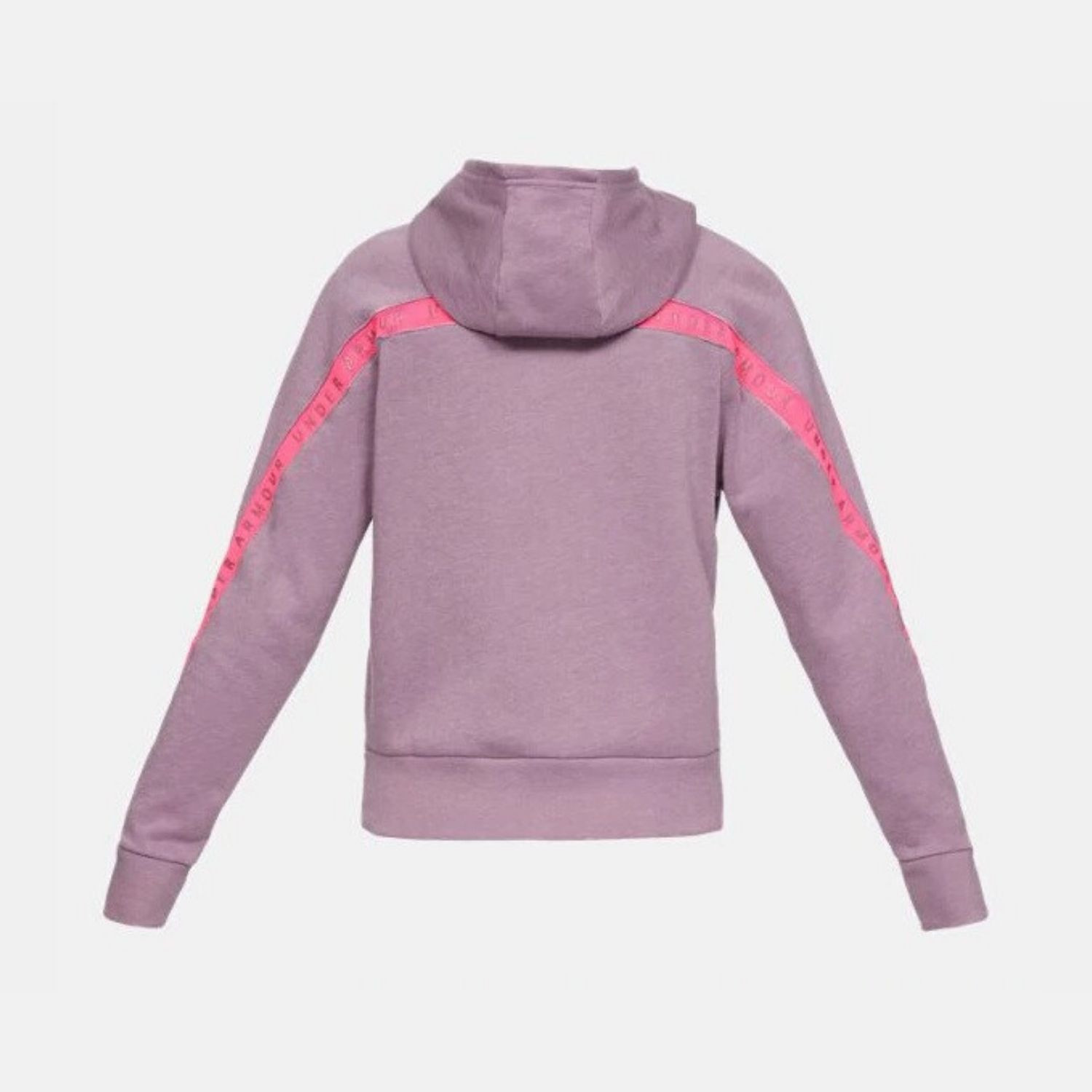 Dámska mikina UNDER ARMOUR Taped Fleece FZ Purple - Mikiny s kapucňou - 5