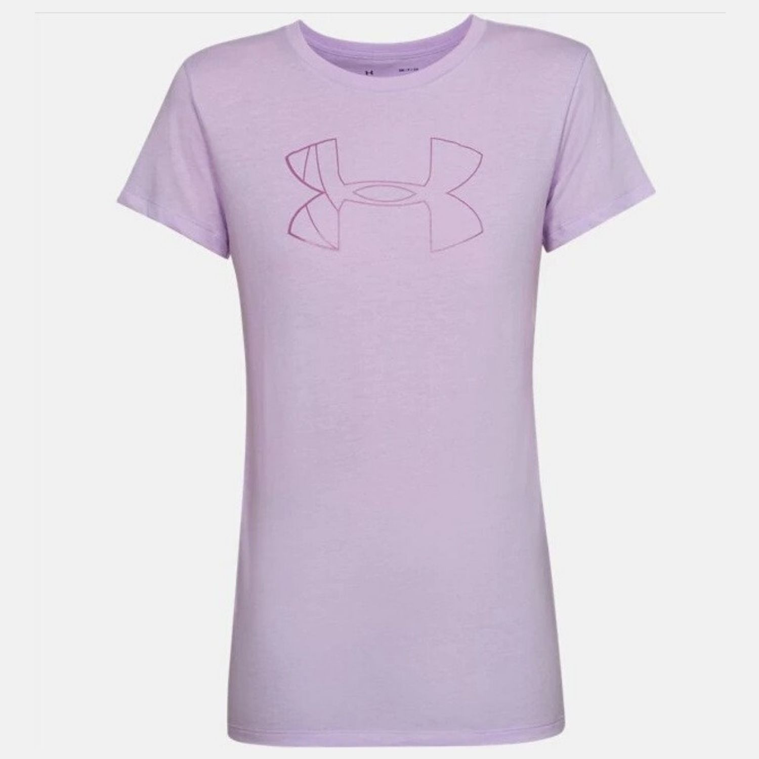 Dámske tričko UNDER ARMOUR Graphic Big Logo Classic Crew Purple - Dámske oblečenie - 4