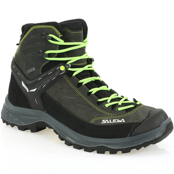 Turistická obuv SALEWA Trainer MID GTX Black - GoreTex - Turistická obuv - 1