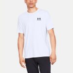 Tričko UNDER ARMOUR Sportstyle Left Chest White