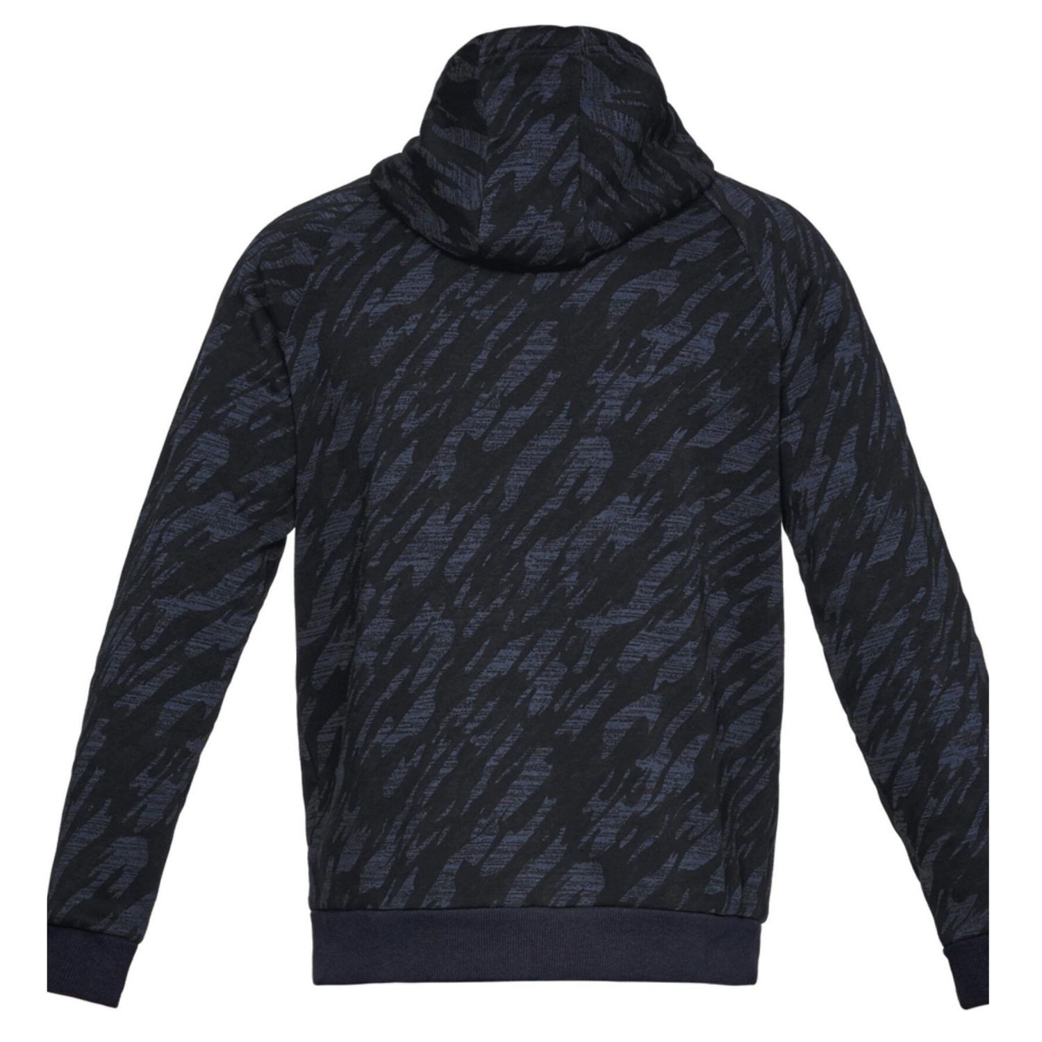 Mikina UNDER ARMOUR Rival Fleece Camo Full Zip Black - Mikiny s kapucňou - 4