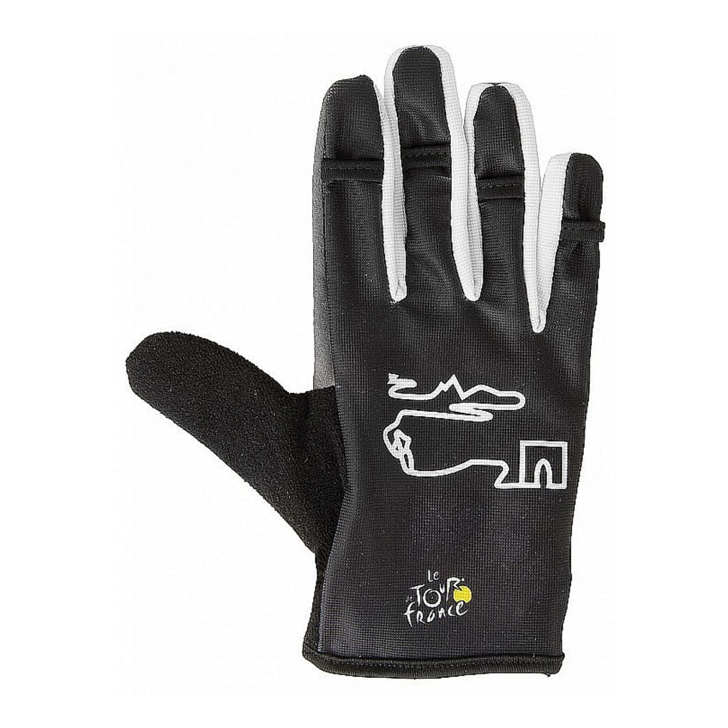 Rukavice TOUR DE FRANCE Gel Black/Grey - Cyklo rukavice - 1