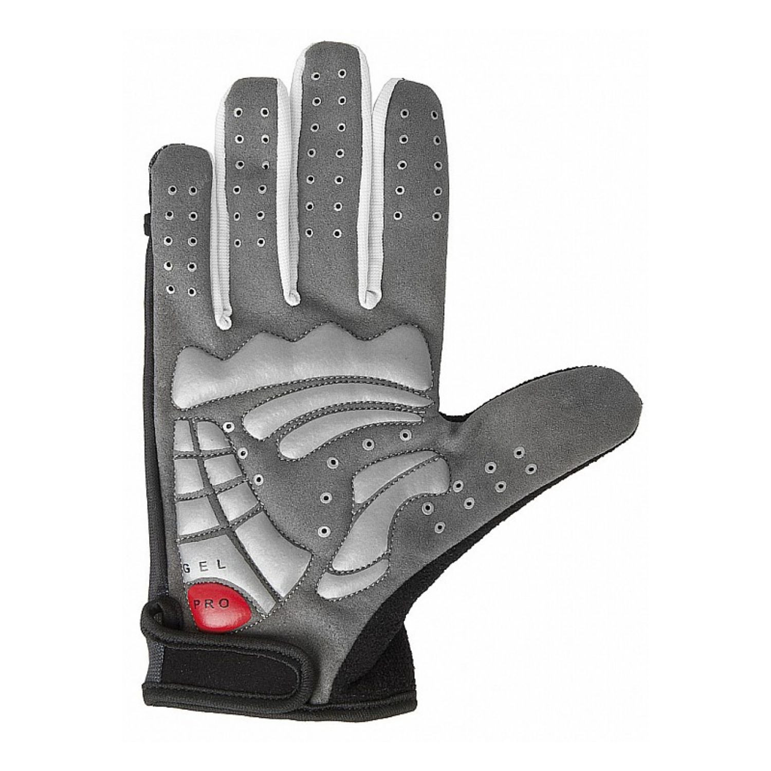 Rukavice TOUR DE FRANCE Gel Black/Grey - Cyklo rukavice - 2