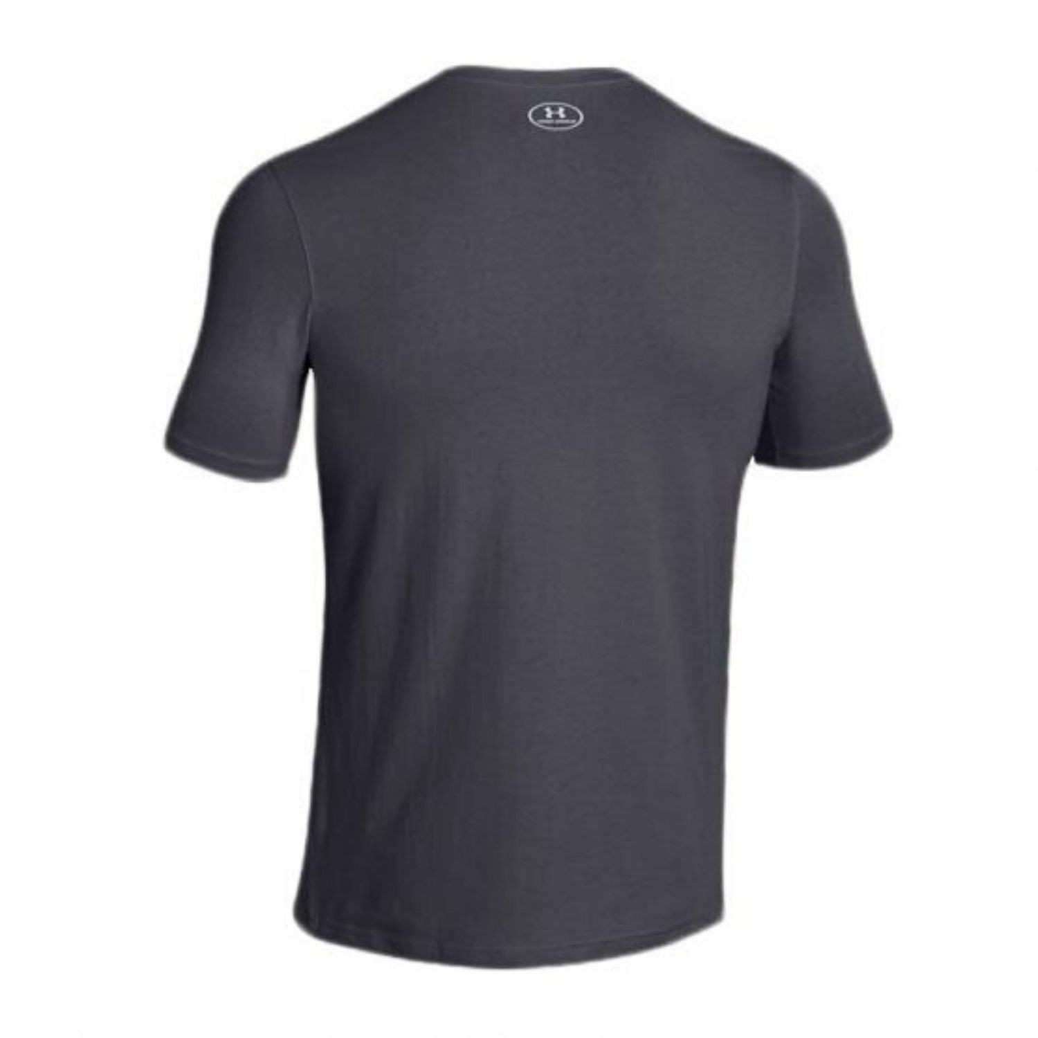 Tričko UNDER ARMOUR CC Left Chest Lockup Grey/White - OBLEČENIE - 3
