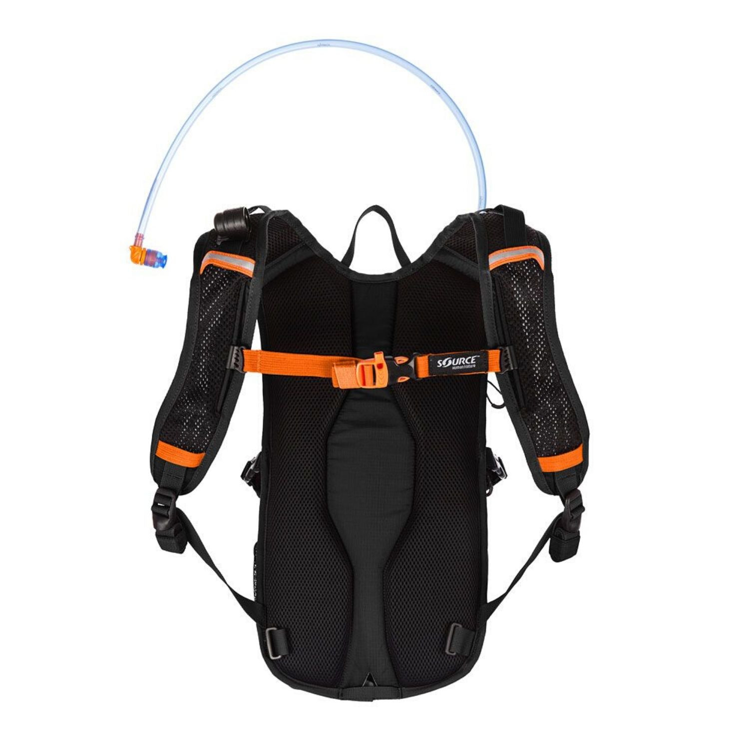 Batoh s pitným vakom SOURCE Fuse 2+6L Black/Orange - Batohy turistické - 2
