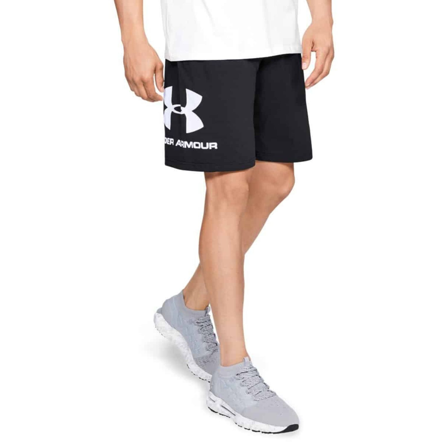 Šortky UNDER ARMOUR Sportstyle Graphic Short Black/White - Kraťasy & Šortky - 2