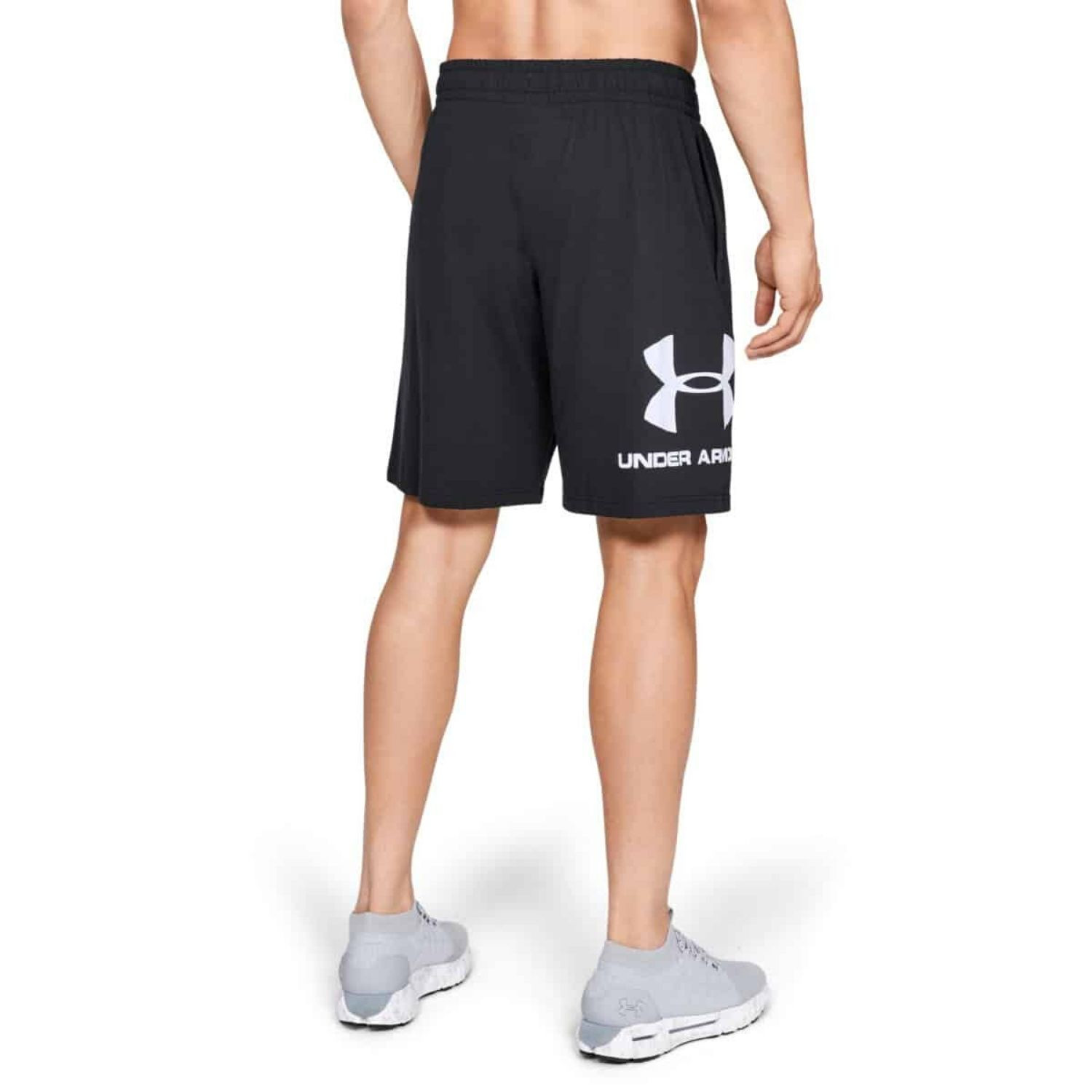 Šortky UNDER ARMOUR Sportstyle Graphic Short Black/White - Kraťasy & Šortky - 1