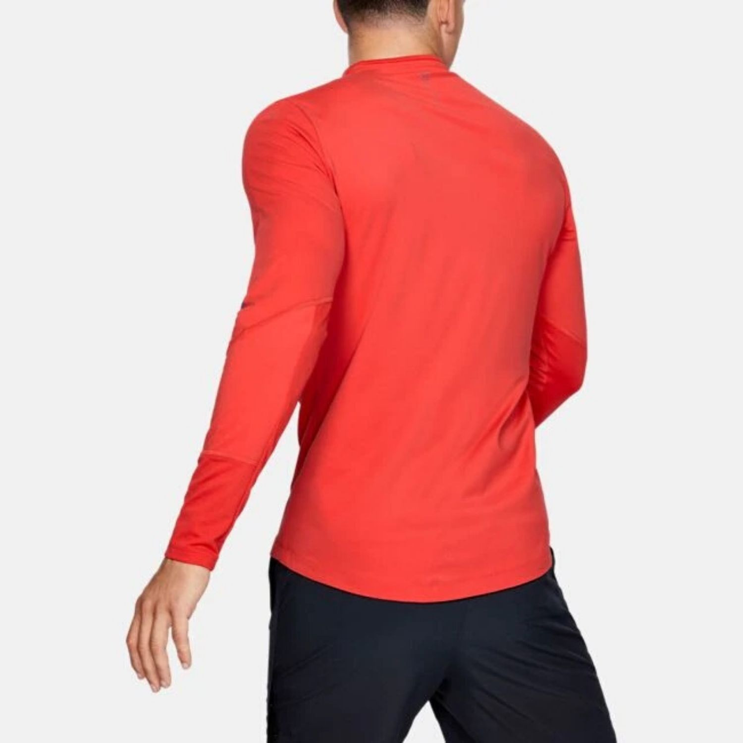 Tričko UNDER ARMOUR ColdGear Rush Compression SS Orange - OBLEČENIE - 2