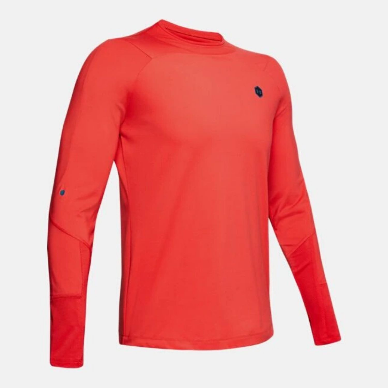 Tričko UNDER ARMOUR ColdGear Rush Compression SS Orange - OBLEČENIE - 4