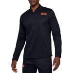 Mikina UNDER ARMOUR Gametime Fleece 1/2 Zip Black/Red
