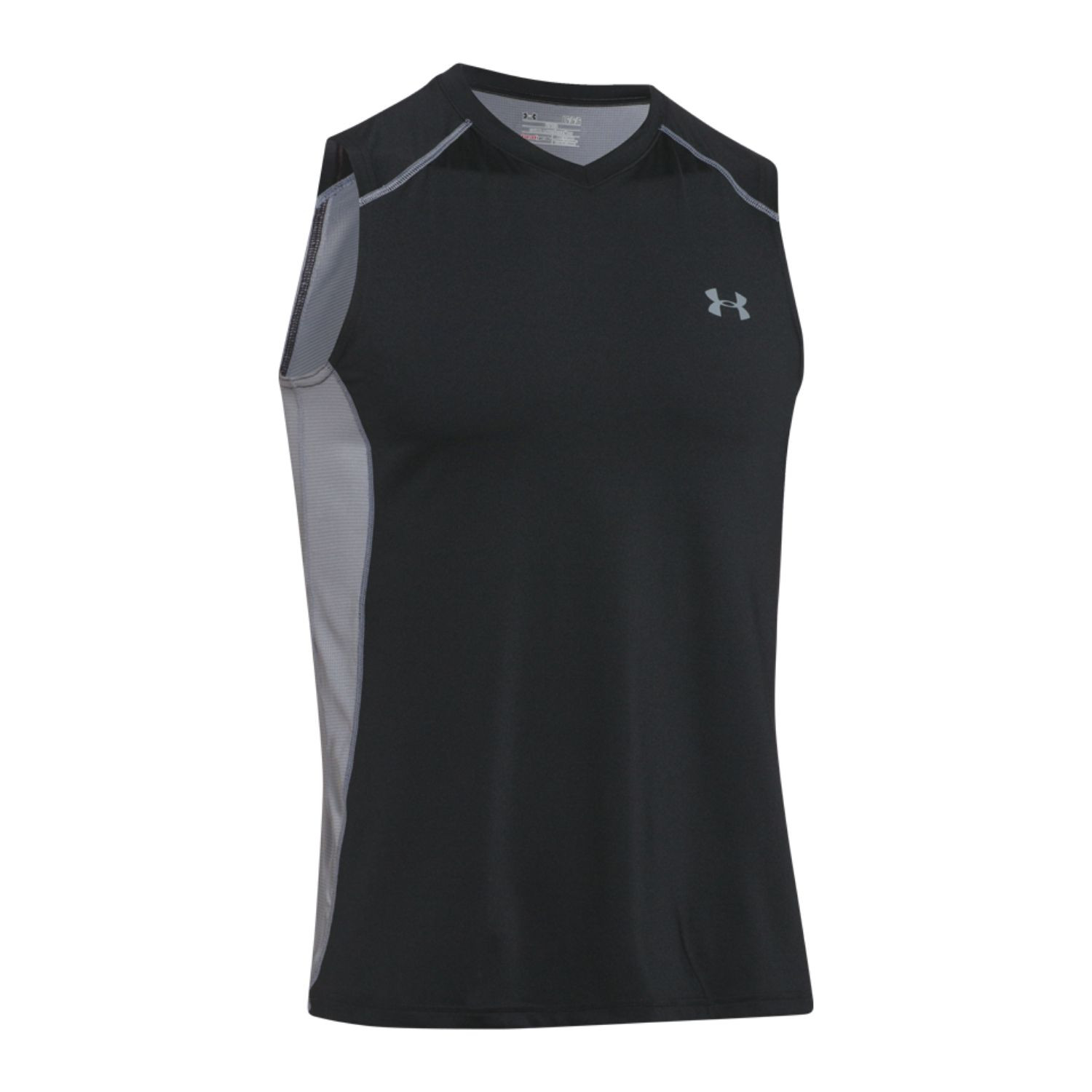 Tielko UNDER ARMOUR Raid SL Black/Grey - OBLEČENIE - 2