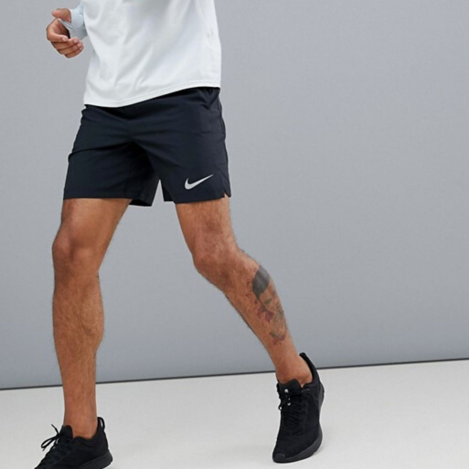 Šortky NIKE Flex Challenger Black - Kraťasy & Šortky - 1