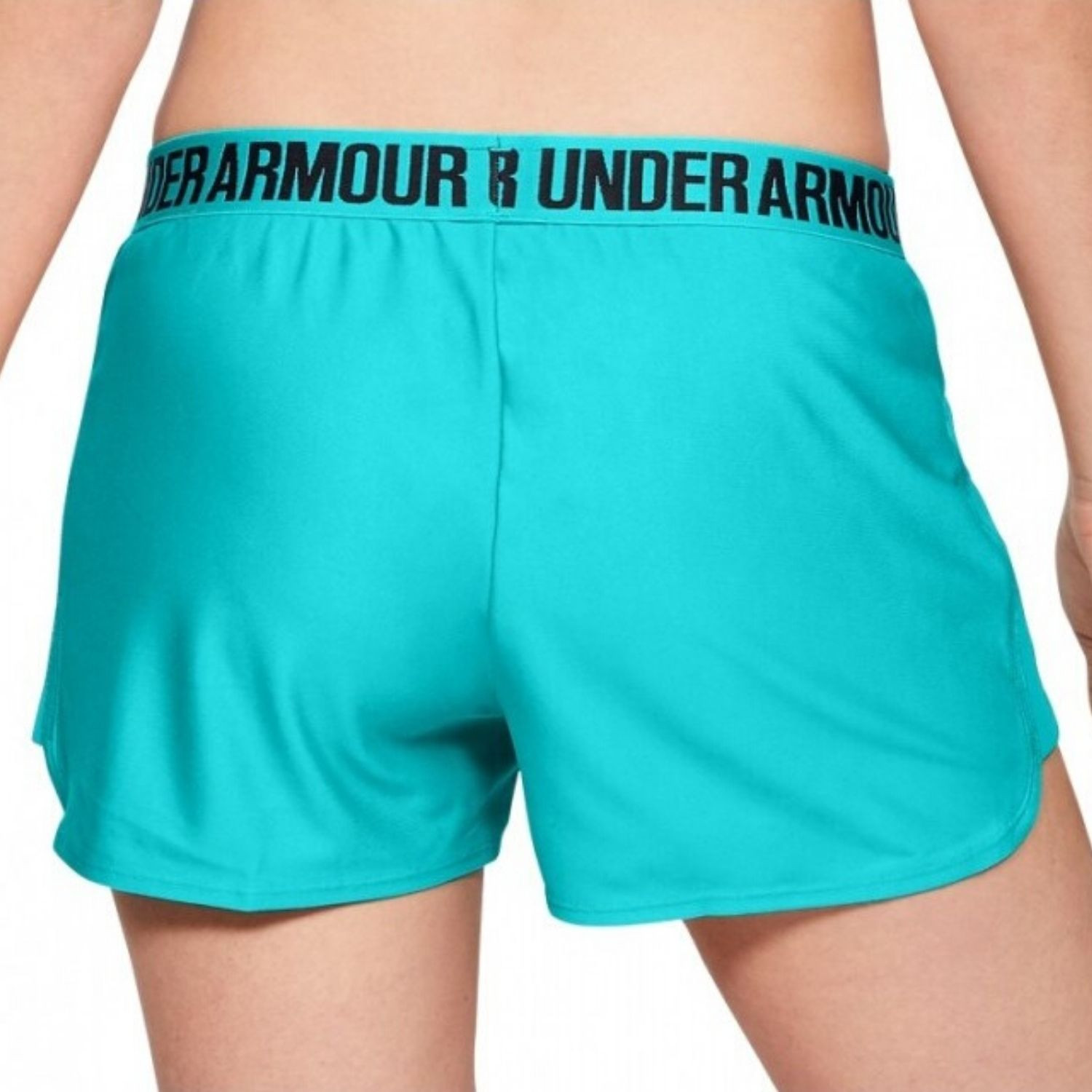 Šortky UNDER ARMOUR Play Up Short 2.0 Turquoise - Dámske kraťasy & šortky & sukne - 3